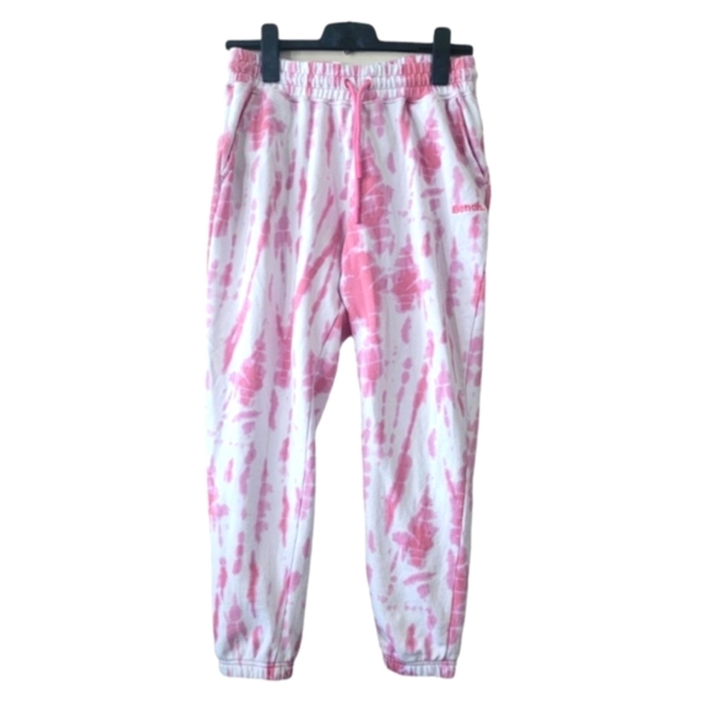 Bench Feldom french terry joggers,Pink tie dye,M